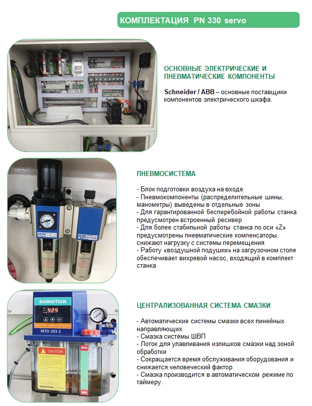 Раскроечный центр с ЧПУ PN330 servo