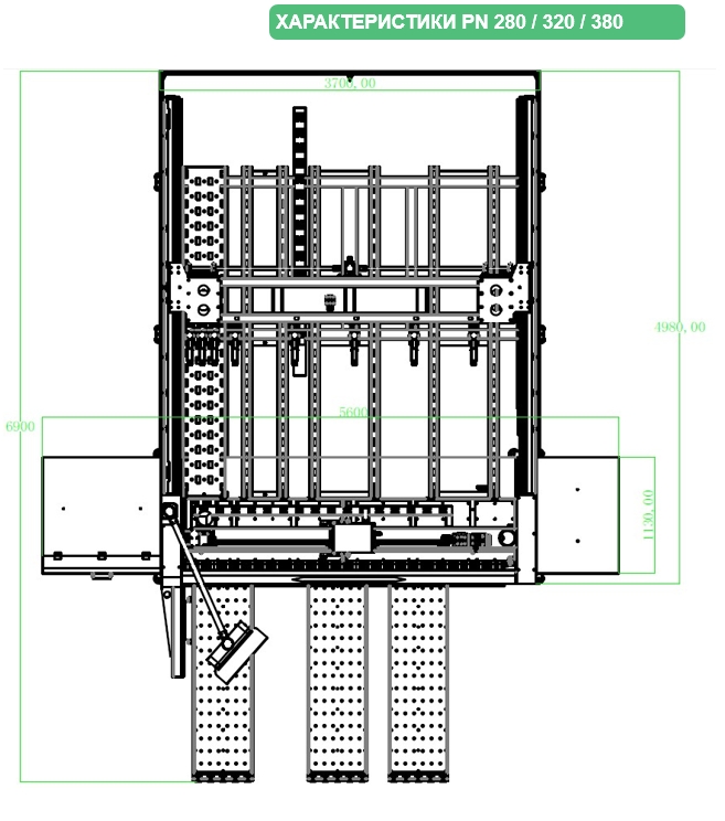 Раскроечный центр с ЧПУ PN380