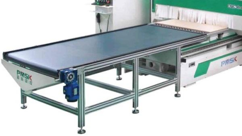 Разгрузочный стол-конвейер для нестинговых станков 2128 Разгрузочный стол-конвейер для нестинговых станков 2128
