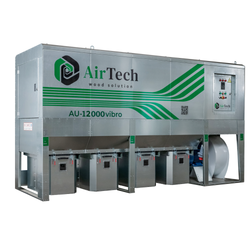 Аспирационная установка AIRTECH AU-12 с рукавными фильтрами