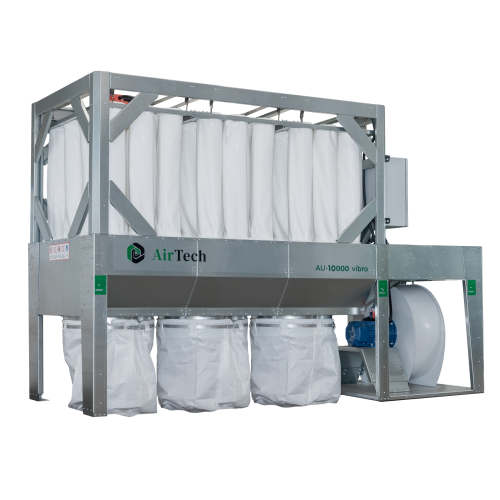 Аспирационная установка AIRTECH AU-10L с рукавными фильтрами