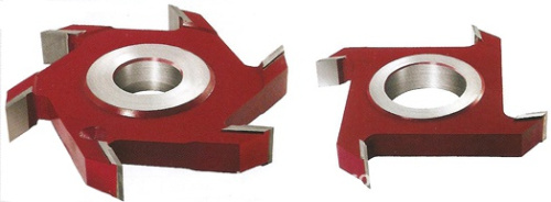 Фрезы пазовые с напайными пластинами HM