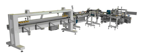 Автоматическая линия сращивания бруса ЛСБ 005-6100 Автоматическая линия сращивания бруса ЛСБ 005-6100