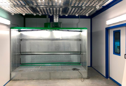 Окрасочные камеры AIRTECH серии WE