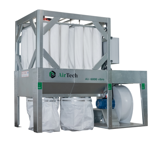 Аспирационная установка AIRTECH AU-6L с рукавными фильтрами