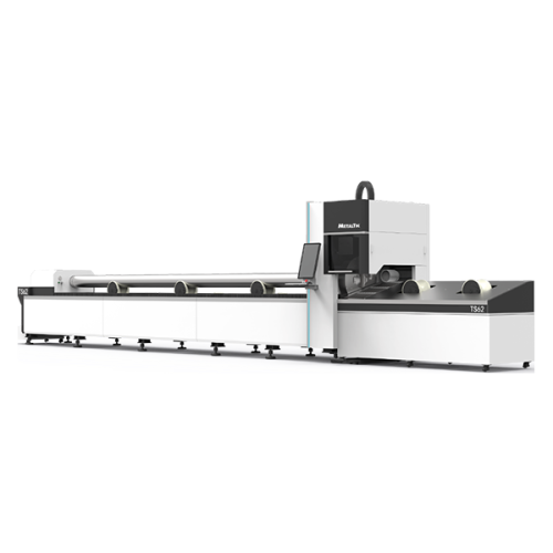 Оптоволоконный лазерный станок для металлических труб и профилей MetalTec TS62