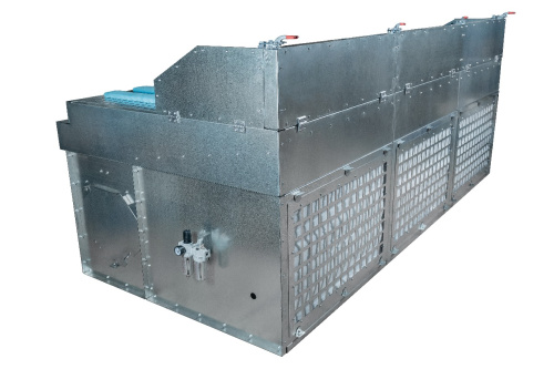 Решетки фильтров выходного воздуха после очистки Решетки фильтров выходного воздуха после очистки