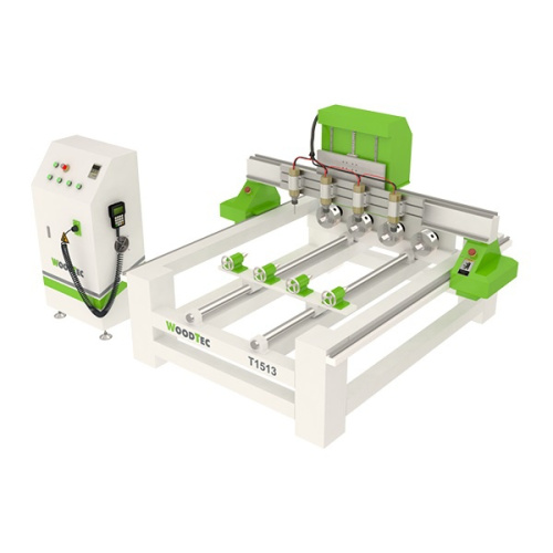 Фрезерно-гравировальный станок с ЧПУ WoodTec T-1513х4 Фрезерно-гравировальный станок с ЧПУ WoodTec T-1513х4